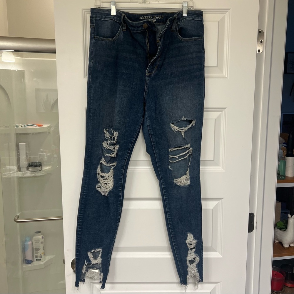American Eagle Size 18 High Waisted Jeans
